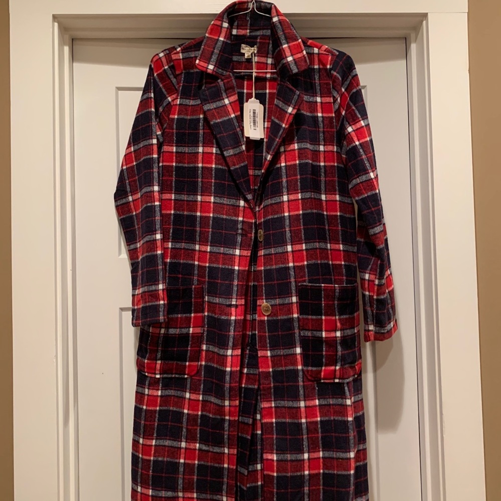 Long peacoat